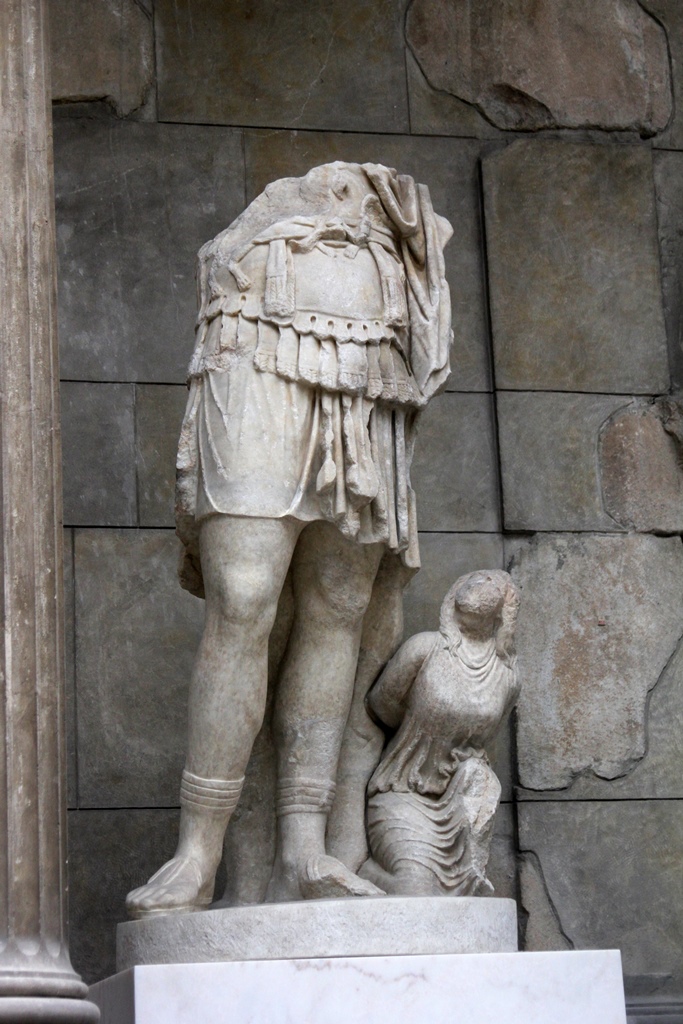 Statue of Emperor with Kneeling Barbarian
